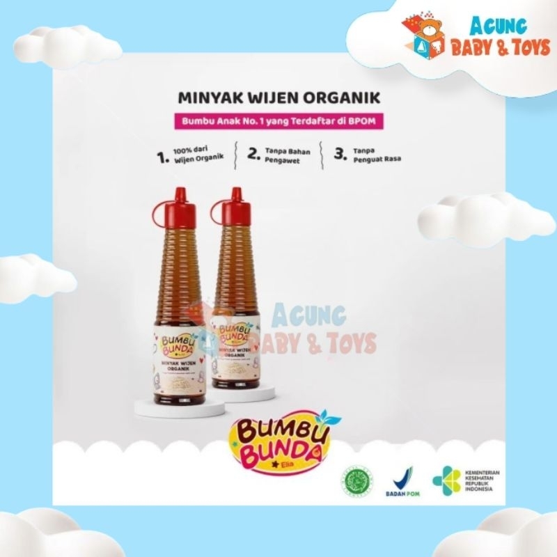 

Bumbu bunda elia minyak wijen organik