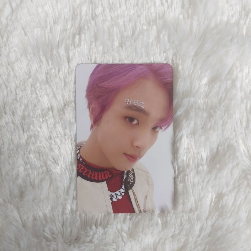 Official Merch MD Photocard PC NCT Dream 2BADDIES Haechan Faster Photo Card Original Murah