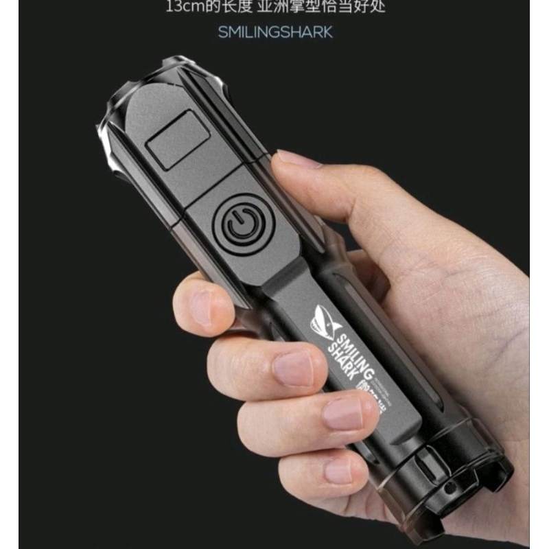 Senter Smiling Shark Mini Led 36W