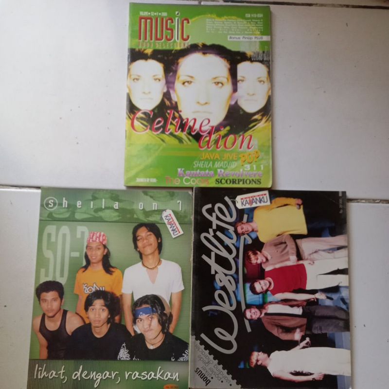 Majalah Pecinta Music ;Koleksi Kawan ku th 2000 an