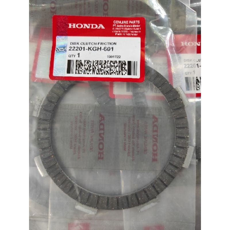Kampas Kopling Cbr K45A CS1 KWC Cb150 Old 22201KGH601