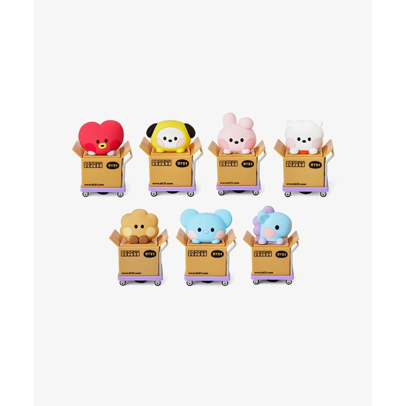 [PRE ORDER] BTS BT21 22 MININI ROLLING STAMP DOLL BONEKA TATA CHIMMY COOKY RJ SHOOKY KOYA MANG OFFIC