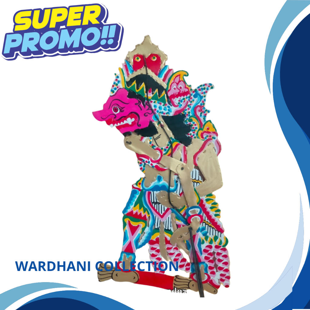 

WAYANG KERTAS DUPLEX RAHWANA DOSOMUKO RAHWONO BAHAN KERTAS DUPLEX