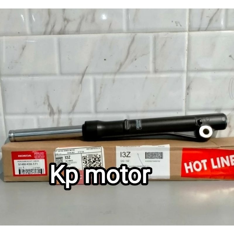 As shock depan kanan assy komplit vario 125 old pnp vario 150 original