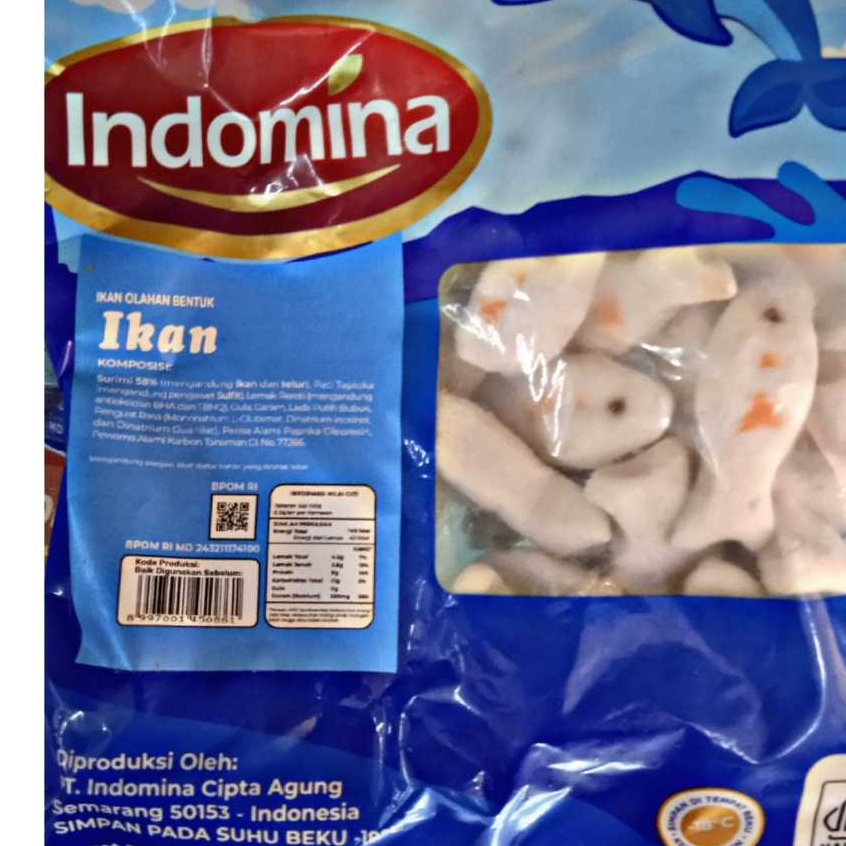 

INDOMINA Bentuk Ikan 500 gr