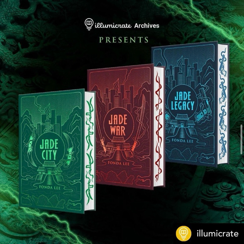 WTB / Want To Buy The Green Bone Saga Illumicrate Edition Jade City , Jade War , and Jade Legacy by 