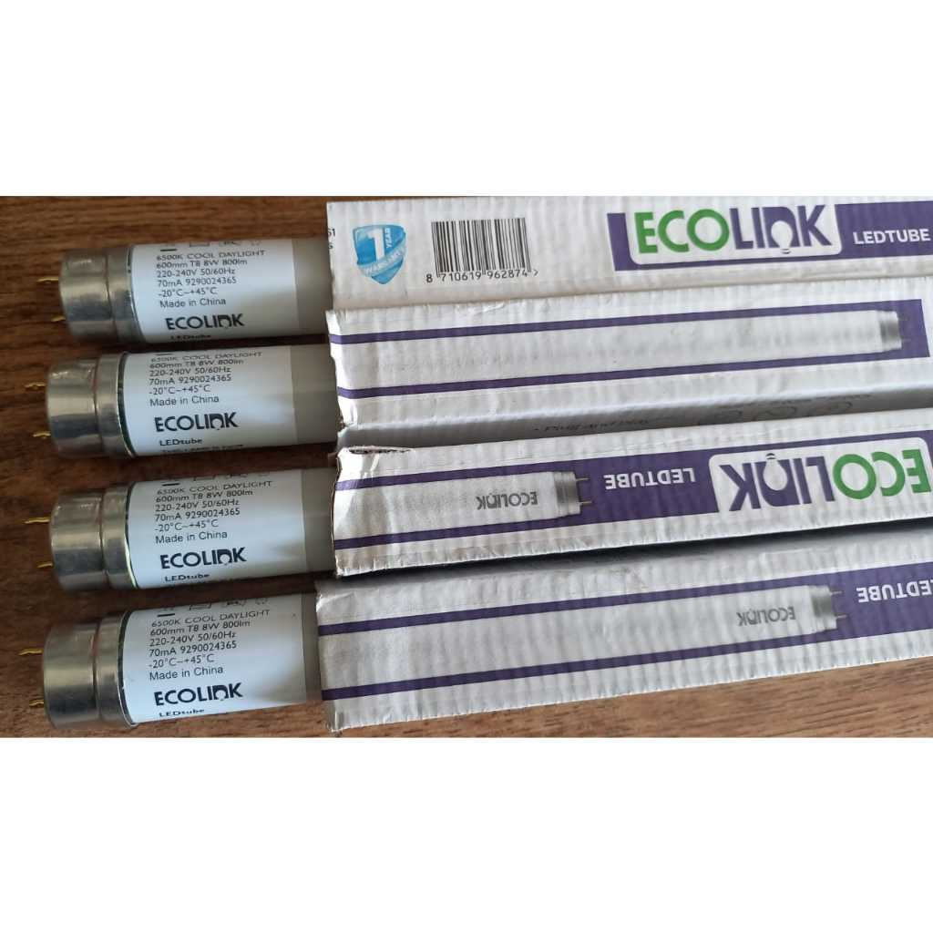 BOLA LAMPU LEDTUBE ECOLINK 8WATT