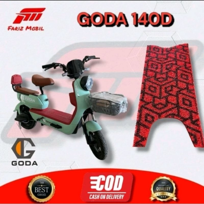 Karpet Alas Kaki Sepeda Listrik Goda 140 D