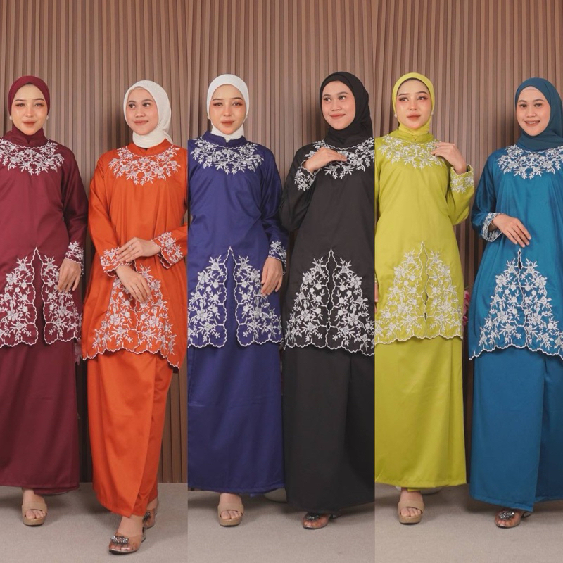 JEY-JELITA SET KURUNG MALAYSIA FULL BORDIR