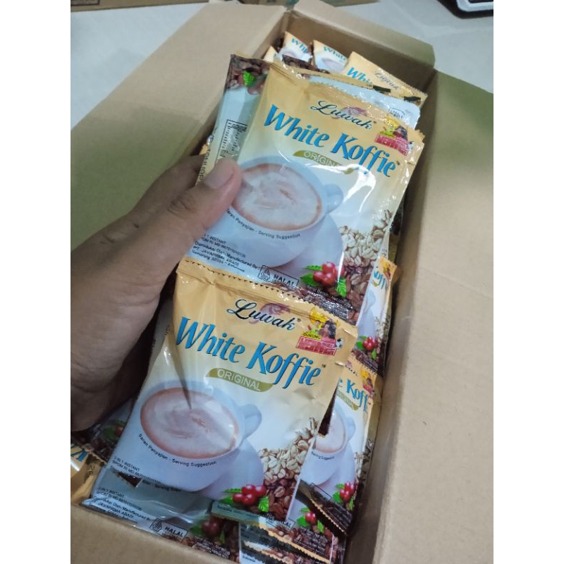 

Luwak White Koffie Original 3 in 1 Instant 10 pcs