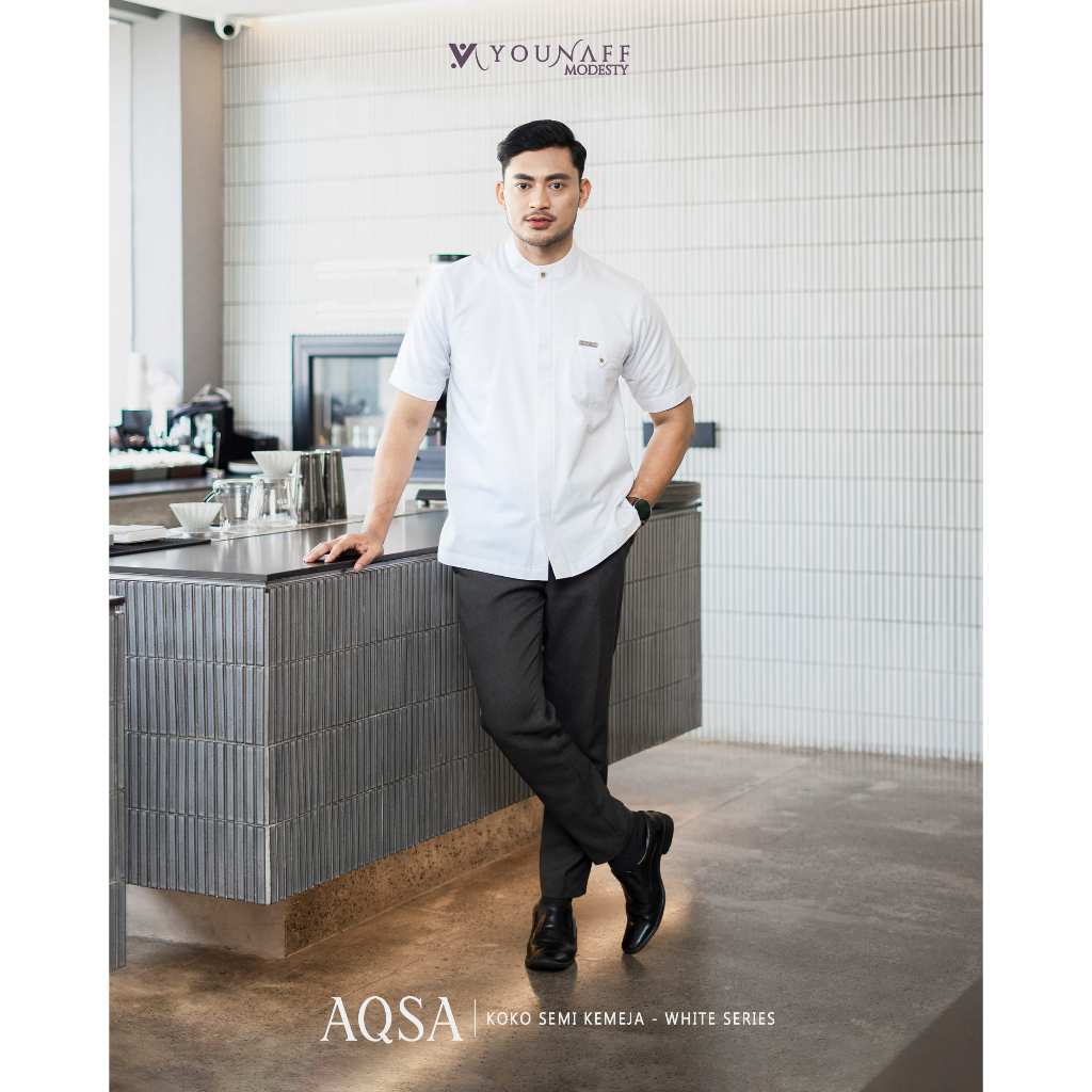 Younaff - Koko Lengan Pendek Aqsa Series