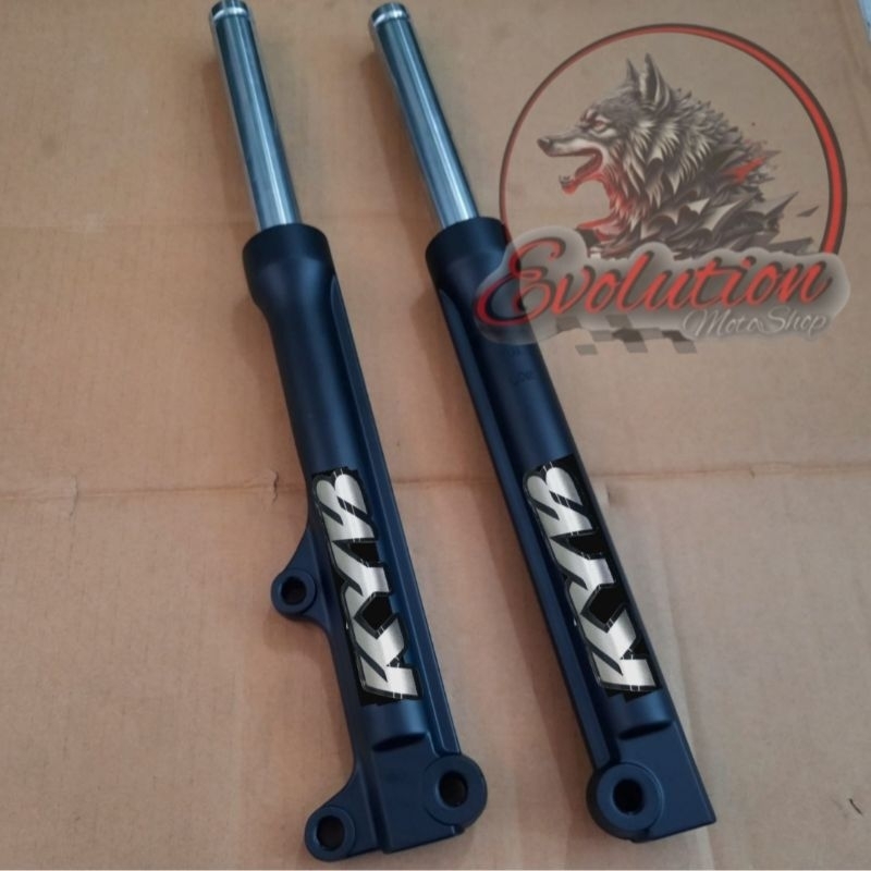 Shock KYB emblem timbul mio m3 - mio j - soul gt 115 - fino old - mio z - beat - vario - scoopy shoc