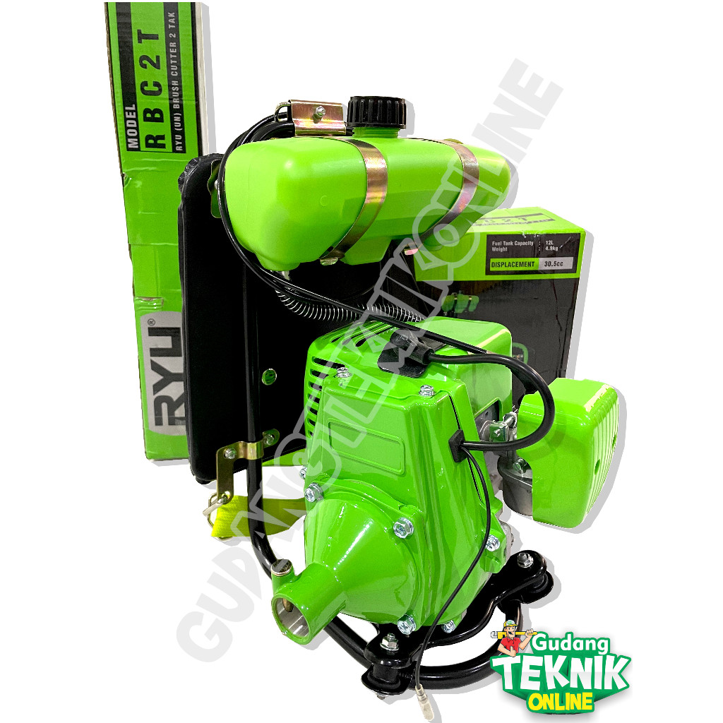 RYU Mesin Potong Rumput RBC2T RYU 2 Tak / Portable Brush Cutter Pemotong Rumput Gendong RBC-2T RBC  