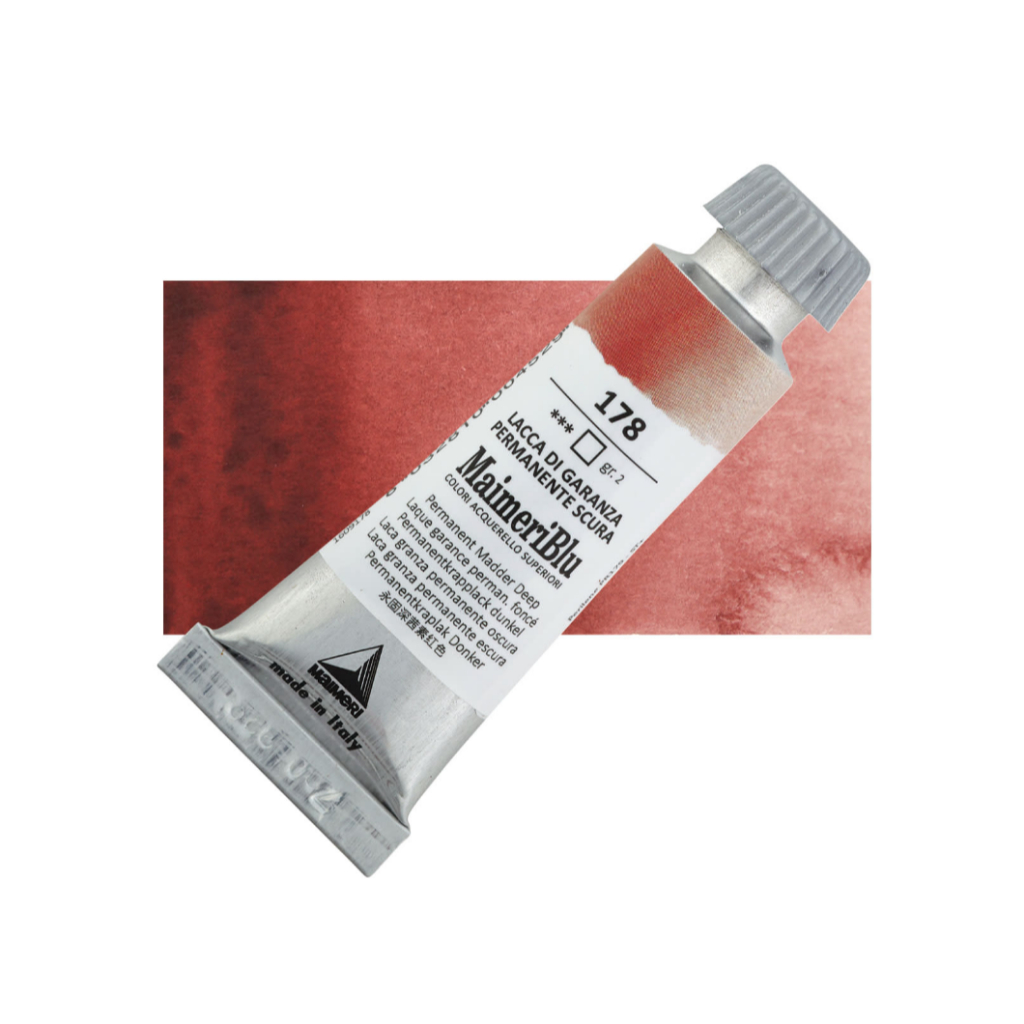 

Cat Air Lukis Maimeri Blu Watercolour 12ml MaimeriBlu Permanent Madder Deep 178 M1609178 - PC