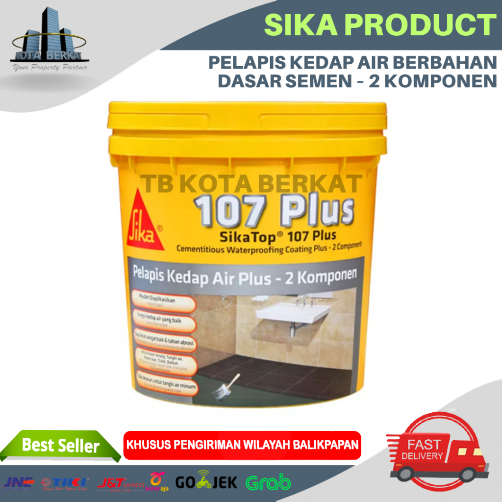 SIKA TOP SEAL 107 PLUS SEMEN DAN CAIRAN SIKA 4 KG