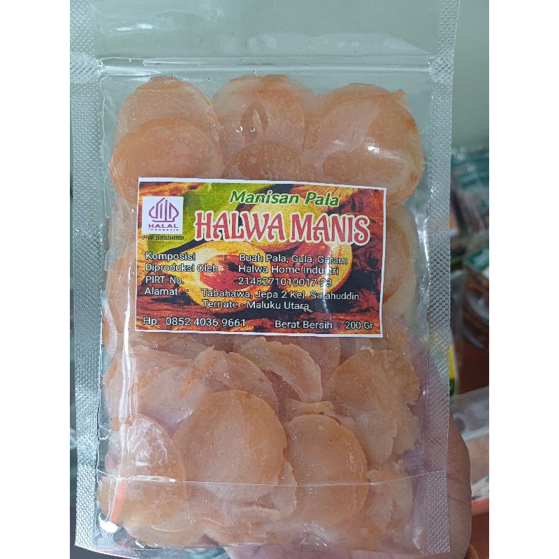 

Manisan buah Pala