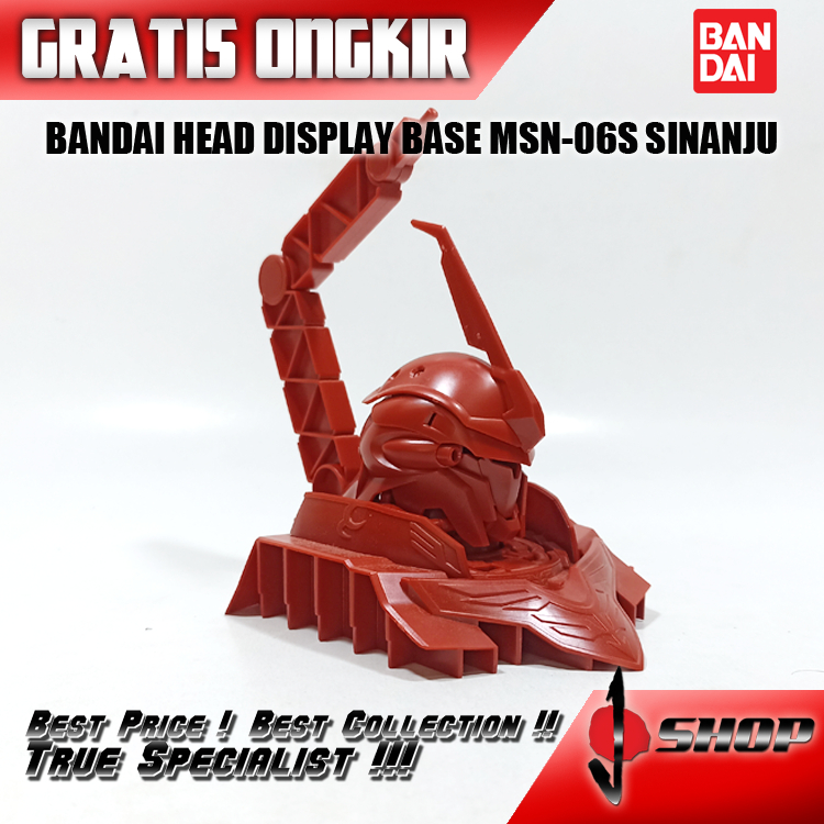 BANDAI HEAD DISPLAY BASE MSN-06S SINANJU FGR341