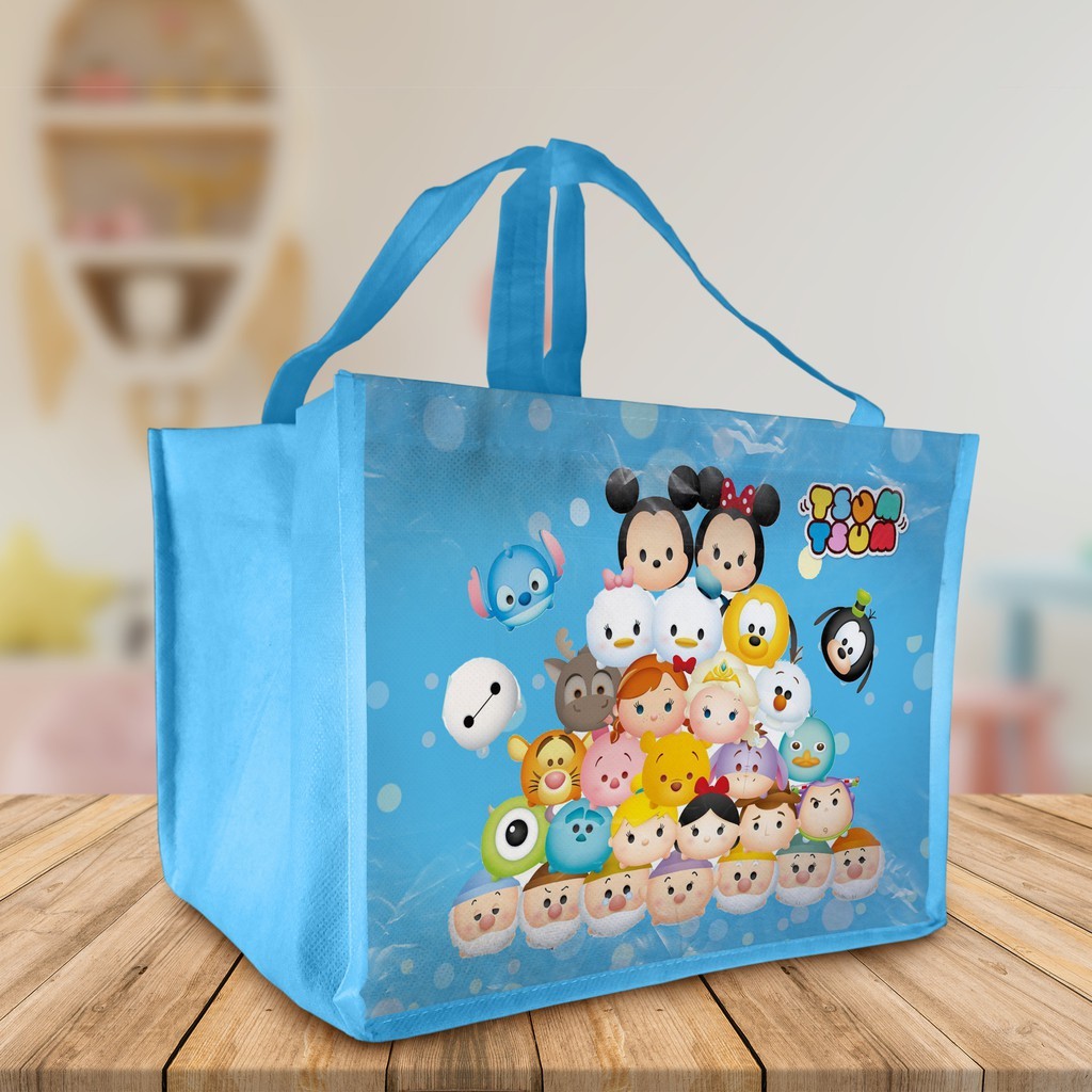

Tas Ultah ukuran kotak Bento / Tas Ulang Tahun / Goodie Bag