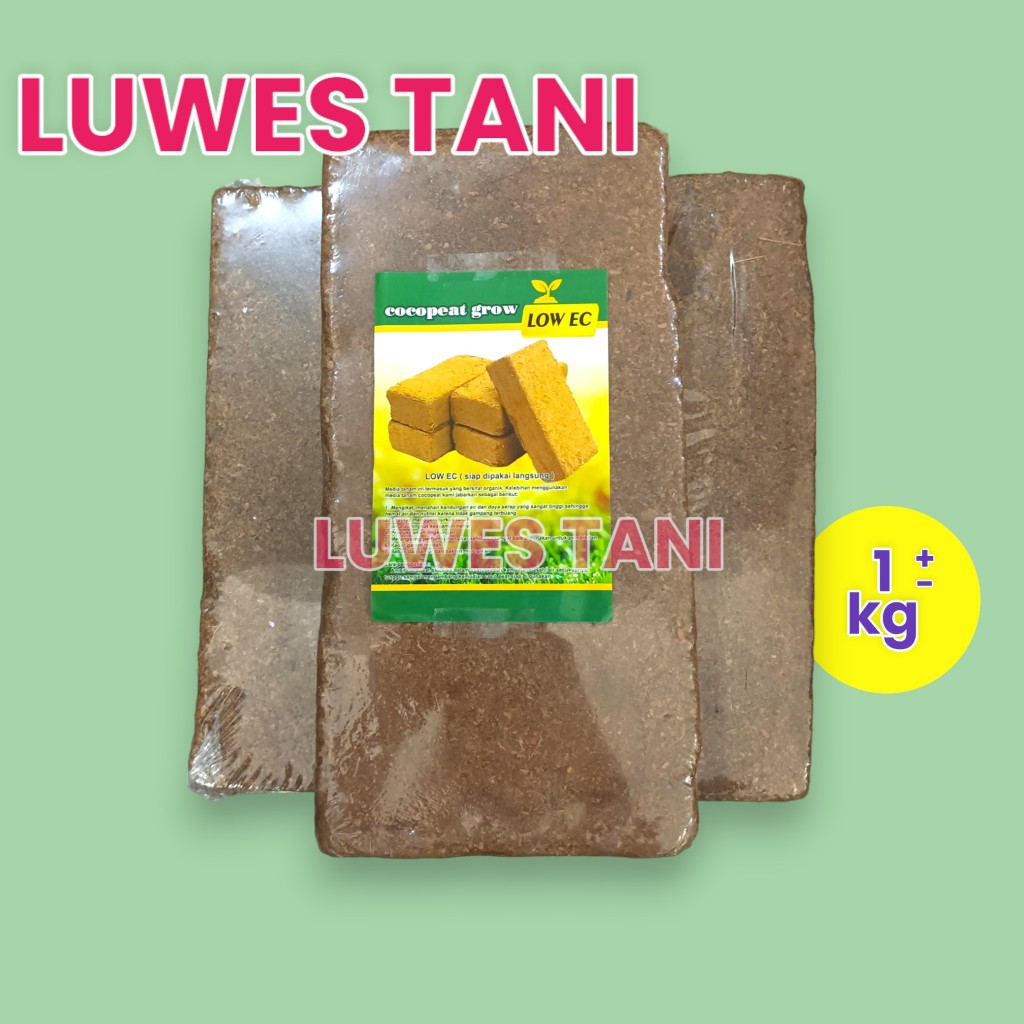 COCOPEAT (BESAR 1 KG) MEDIA TANAM 1KG cocopeat