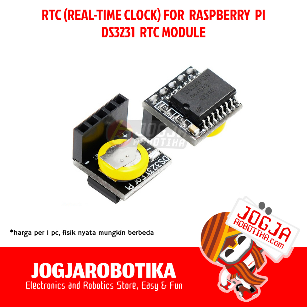 Raspberry Pi RTC DS3231M DS3231SN DS3231 Module (IC RANDOM SN/M/DLL)
