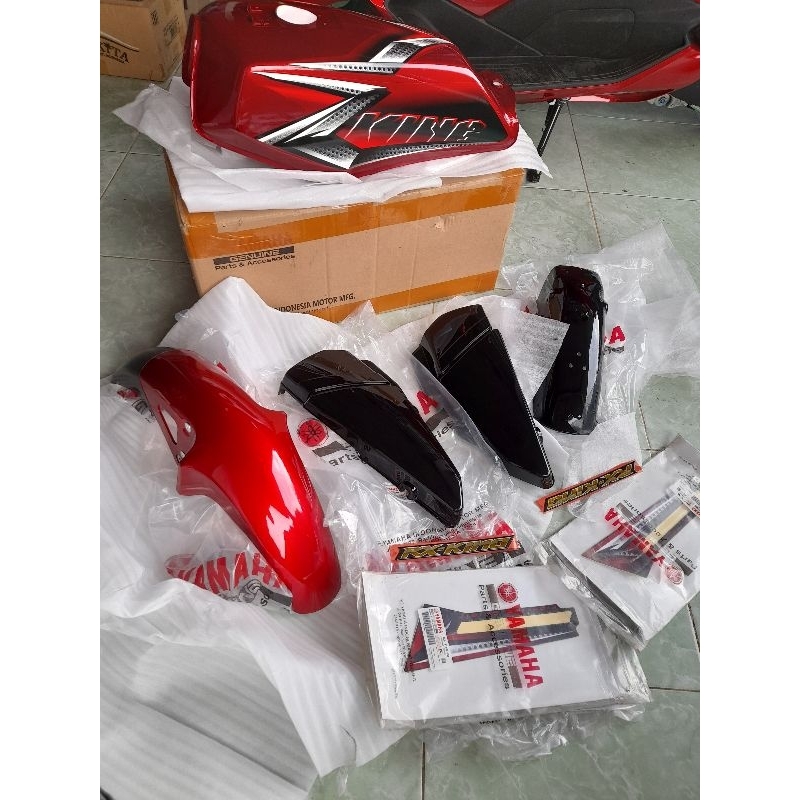 bodi tangki rx king 2008 - 2009 peredam original