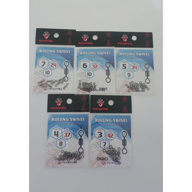 Rolling swivel fukushima roling swivel fukushima kili kili pancing kilikili pancing angka 8 buat ran