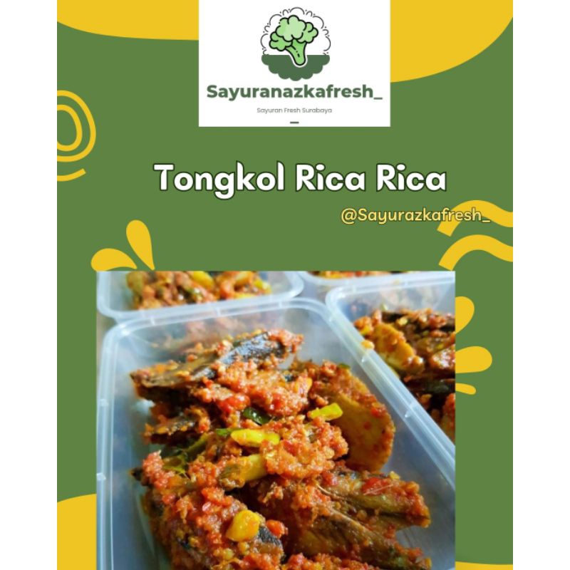 

Tongkol Rica rica