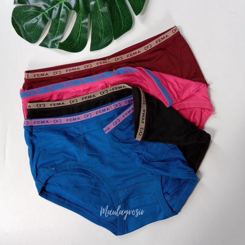 KODE M9N Lusinan 12 PCS Celana Dalam Wanita Dewasa Fema 393361351 dan 313 Batch 1