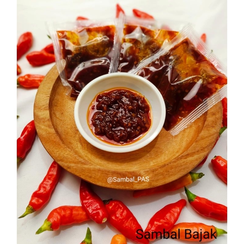 

Sambal Bajak Sachet 20gr, 30gr & 40gr.