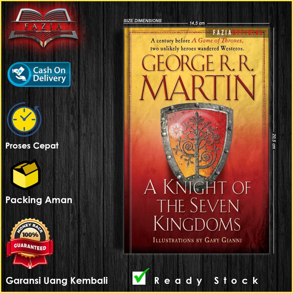 WAH A Knight of the Seven Kingdoms by George R R Martin EnglishIndonesia