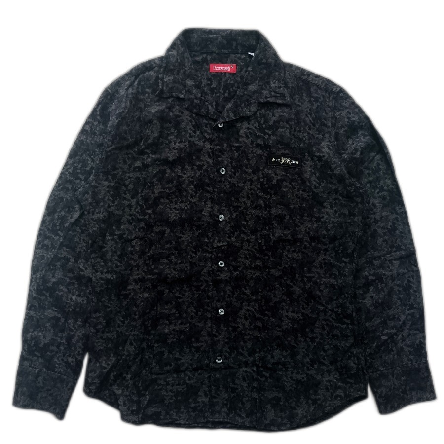 kemeja barassi kacquard tonal camo shirt casual wtaps visvim