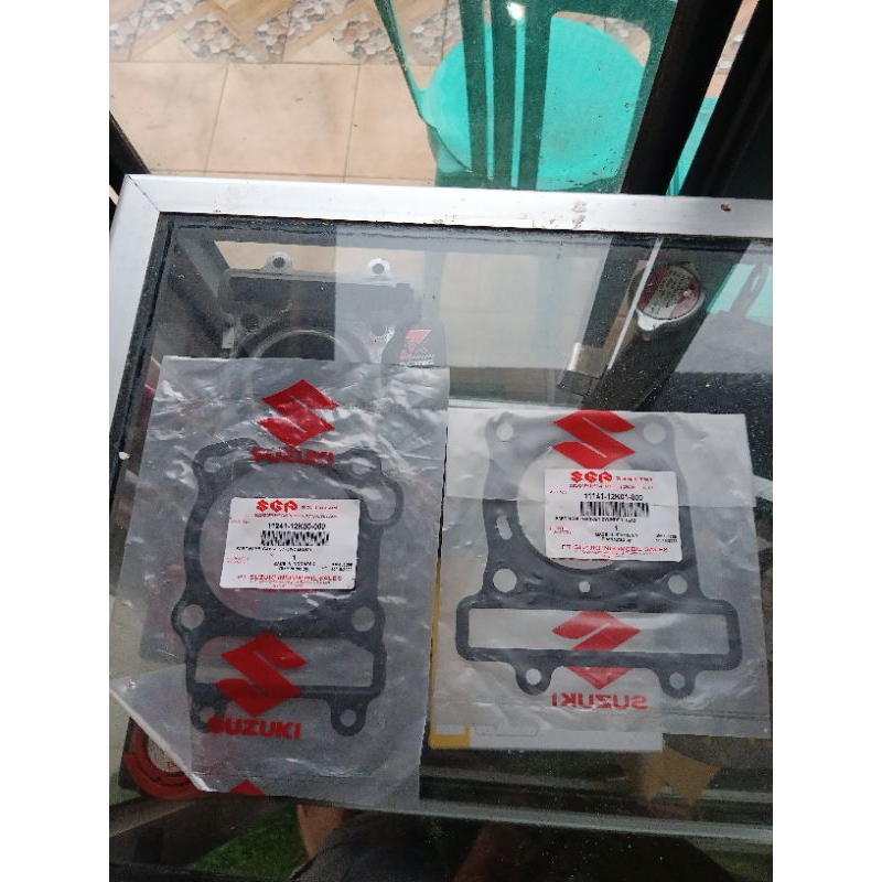 paking head/blok gsx r 150