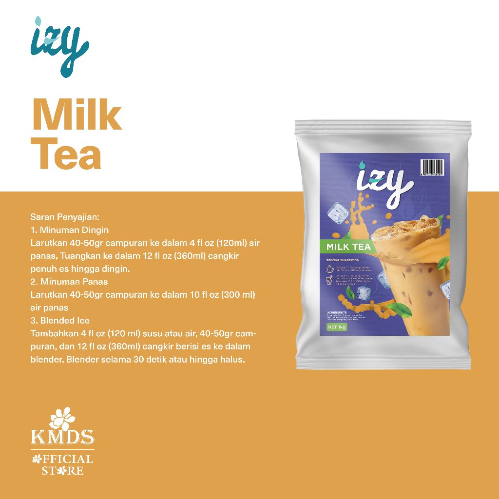 

IZY MILK TEA 1KG