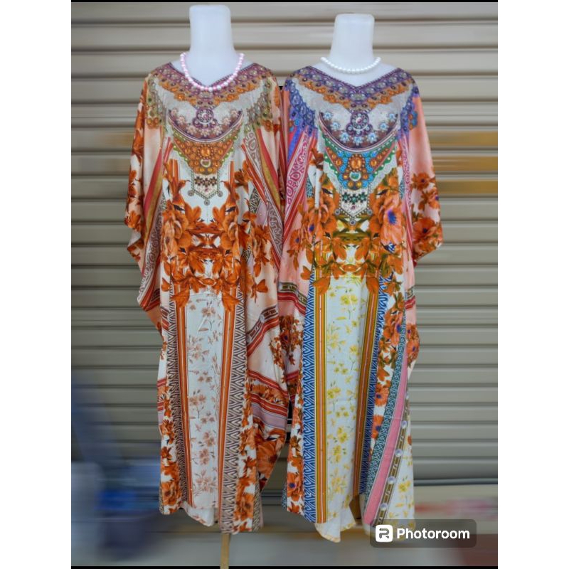 Kaftan India Sutera Sutra Silk Premium Ramadhan Lebaran 2023