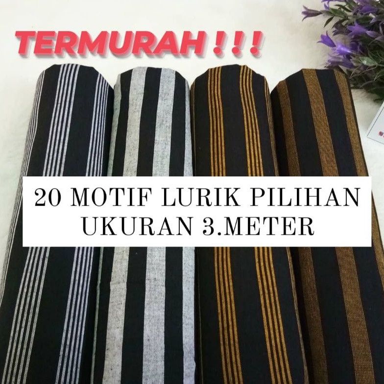 KODE C37E TENUN LURIK GARIS KAIN TENUN LURIK KAIN LURIK TENUN H NAIM