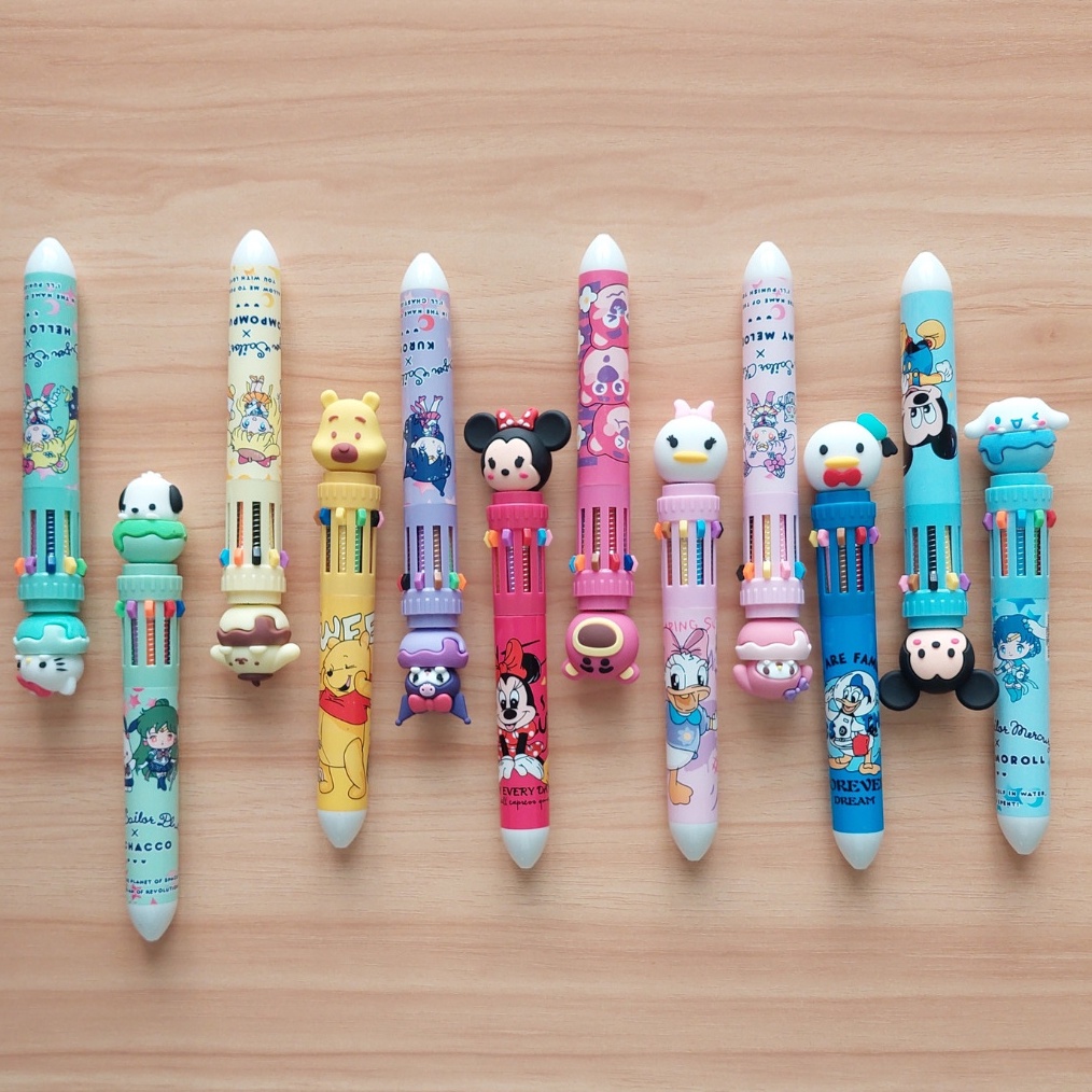 

CUCI GUDANG Pulpen 1 warna dengan Banyak Motif dan Karakter Lucu Pulpen 1 in 1