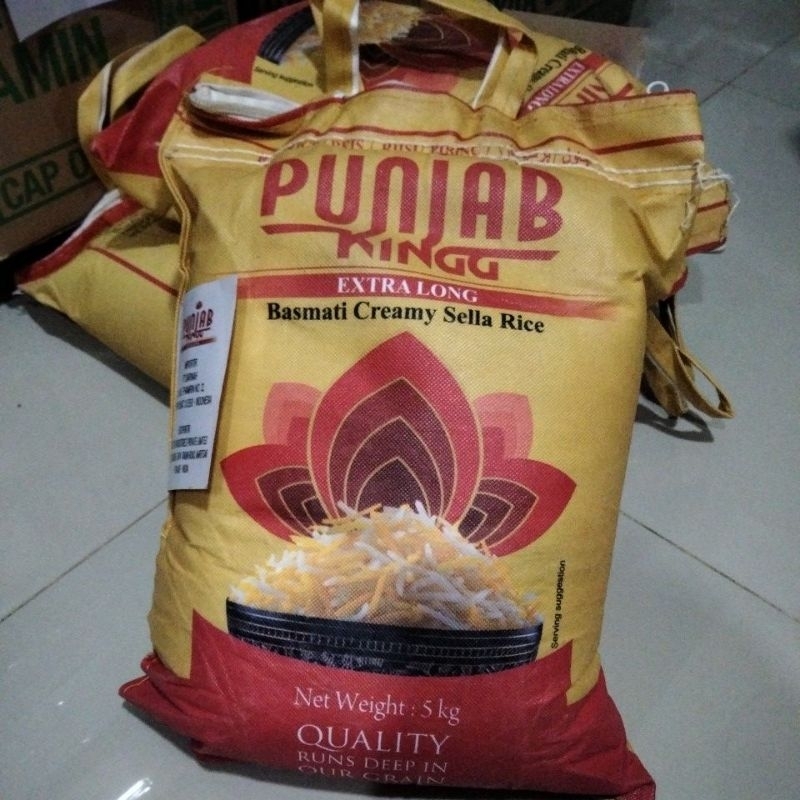 

TERMURAH BERAS PUNJAB KING 5 KG BERAS KHUSUS BASMATI