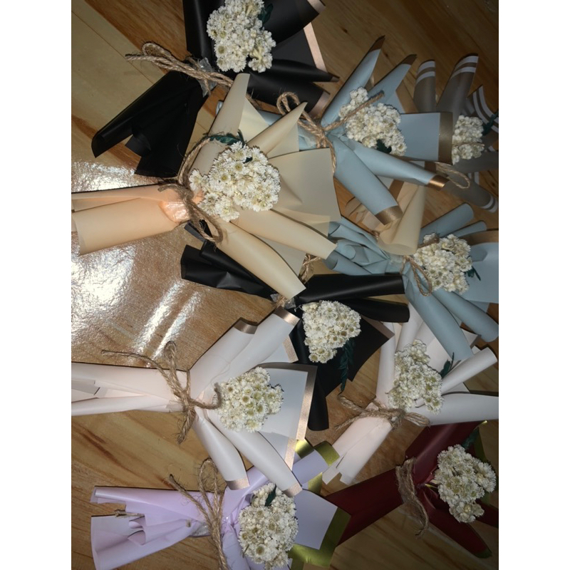 

Paket 10 pcs buket edelweiis mini cocok buat hampers dll | Handbuket Astambul