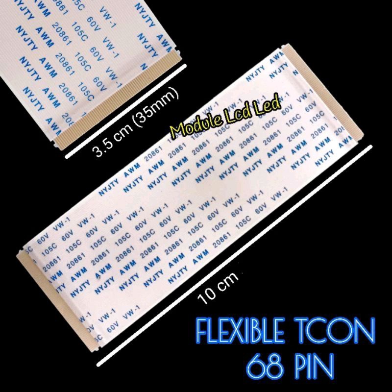 KABEL LVDS FLEXIBLE TCON 68 PIN
