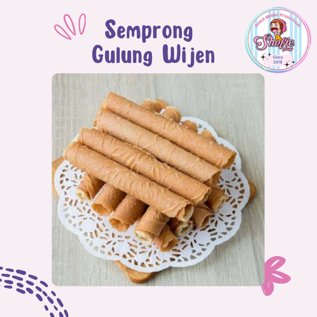 

Semprong Gulung Wijen 250gr
