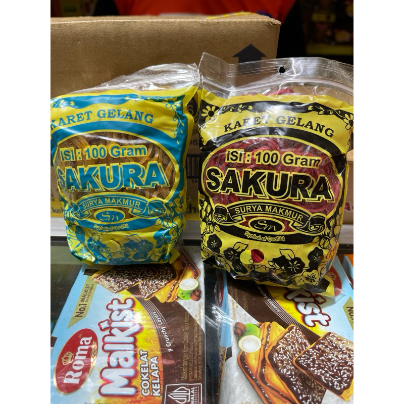 

KARET SAKURA 100GRAM