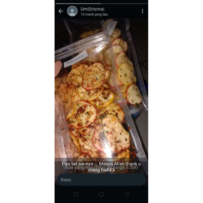 

CEMILAN ENAK KERUPUK PEDAS DAN ORIGINAL