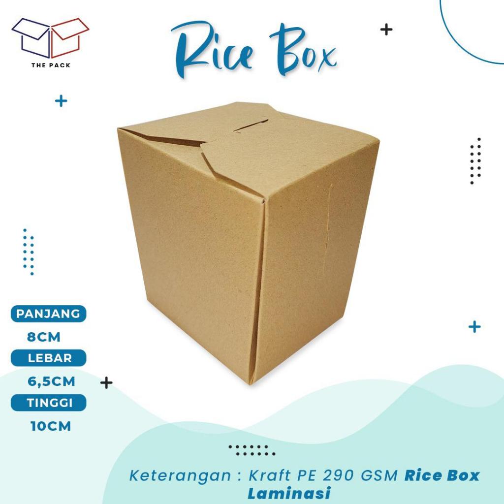 PAPER RICE BOX / FOOD PAIL / RICE BOX PAPER / FOOD PACKAGING