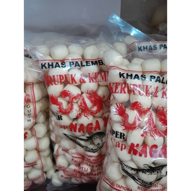 

Getas Bulat Tenggiri Cap Naga Mas Khas Palembang 500 Gram