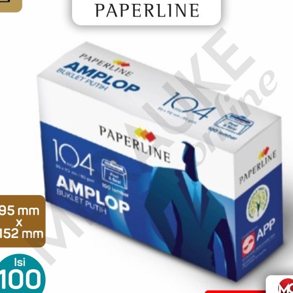 

Terbaru Amplop Paperline Putih Polos 14 PPS 8gsm
