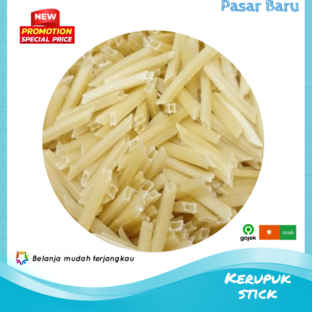 

Kerupuk Stick Mentah • Murah | Pasar Baru Makassar