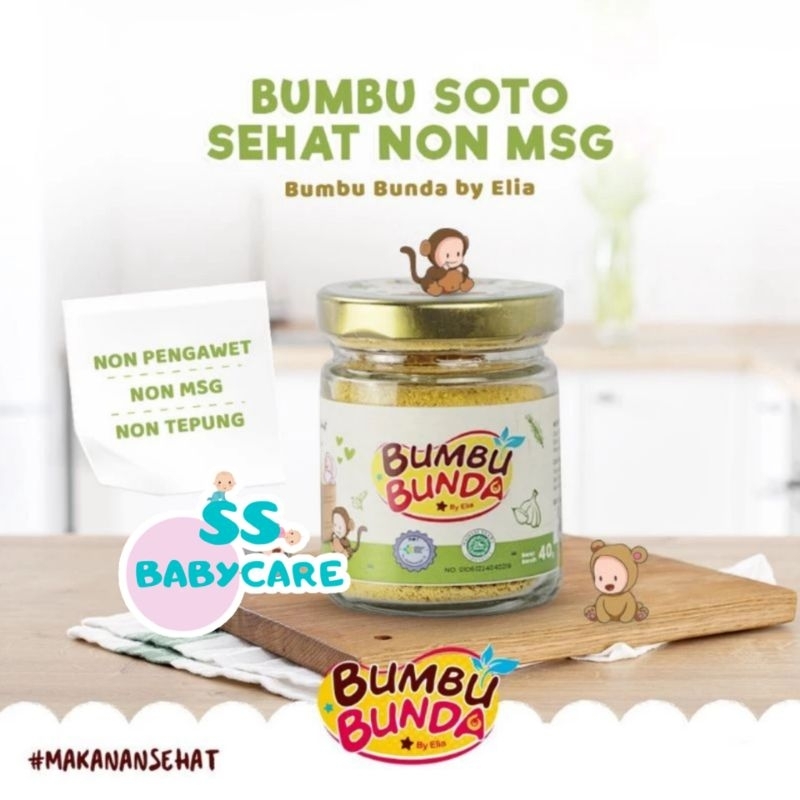 

Bumbu Bunda Elia Bumbu Soto Non MSG - Bumbu MPASI
