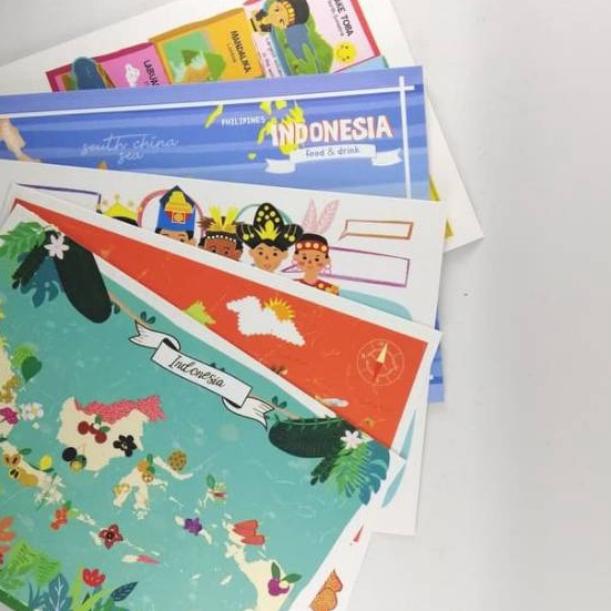 

Beli Kartu Pos Postcard Map Indonesia seri ke2
