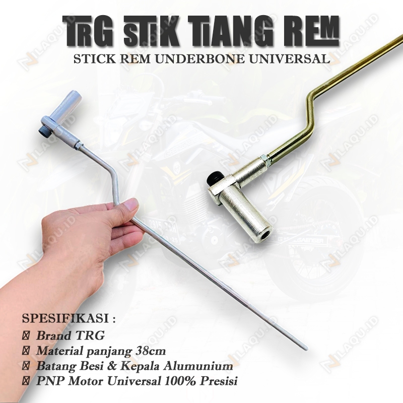 Stick rem belakang chrome kawat rem underbone rx king fizr f1zr jupiter z mx king grand cb gl tiger 