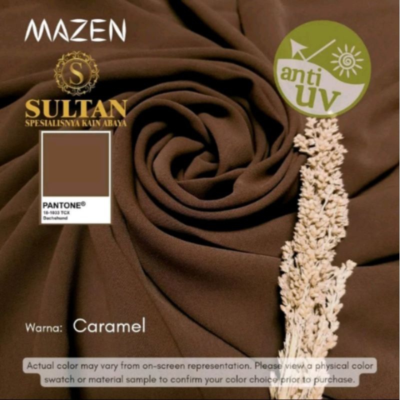 preloved bergo/Khimar marzan warna caramel